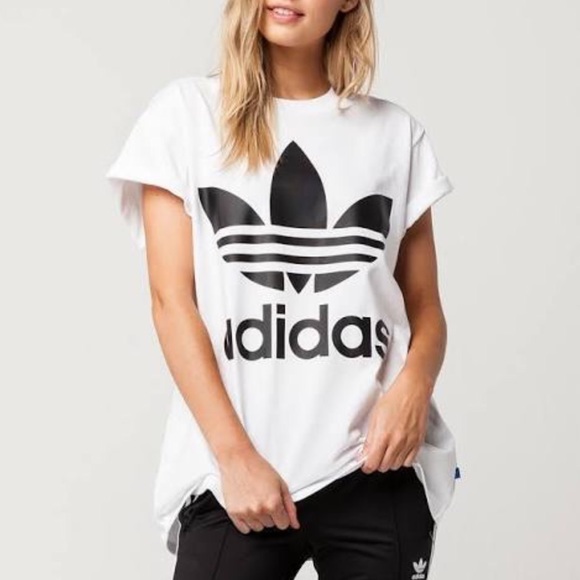 adidas Tops - NWT Adidas Big Trefoil T- Shirt
